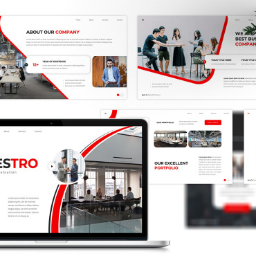 Business Clean Keynote Templates 405321