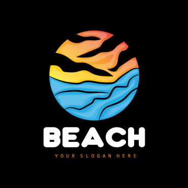 Sea Beach Logo Templates 405330