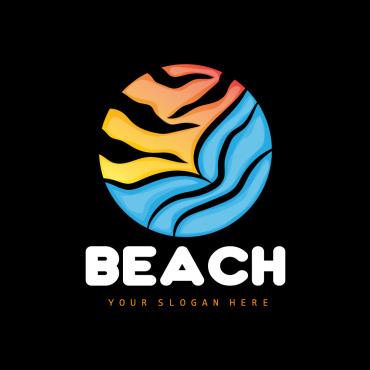 Sea Beach Logo Templates 405331