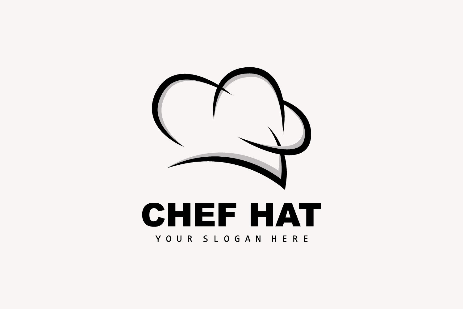 Chef Logo Design Cooking Inspiration vectorV17