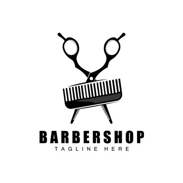 Cut Barber Logo Templates 405458