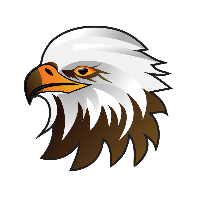 Eagle logo  -  Animal logo template