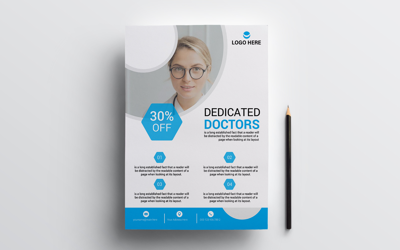 Doctor Flyer Design Template