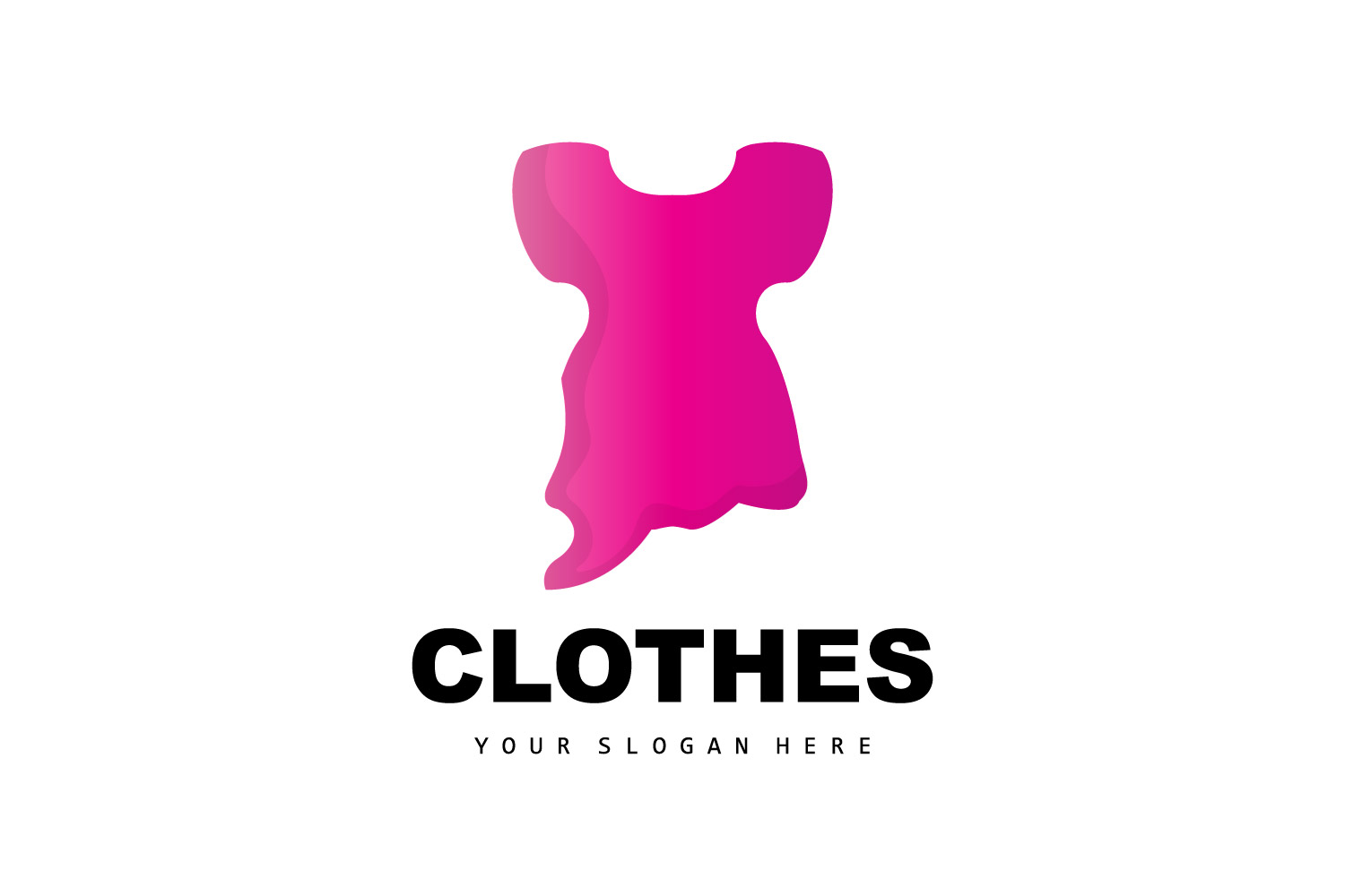 Clothing Logo Simple Style Shirt DesignV10