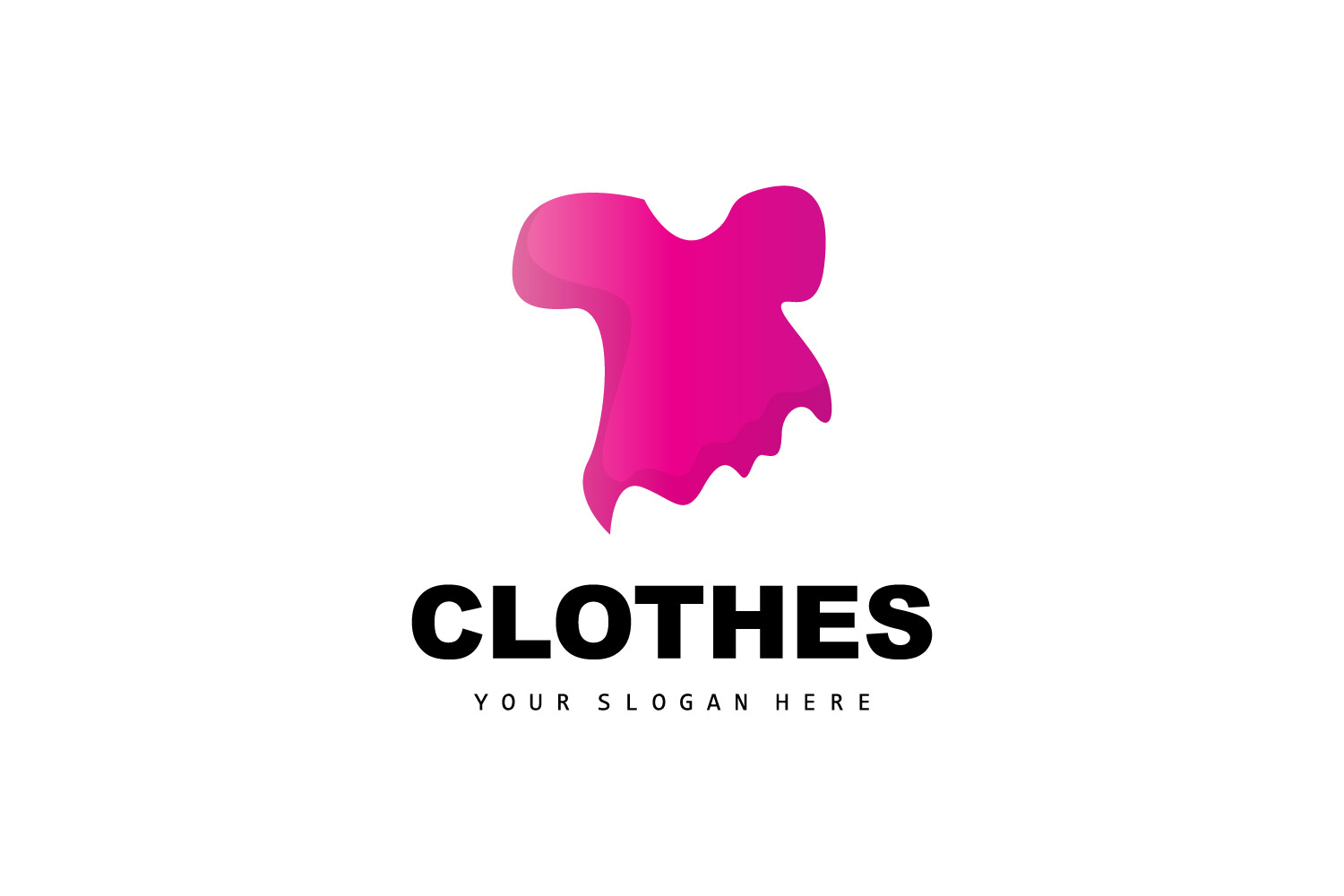 Clothing Logo Simple Style Shirt DesignV5