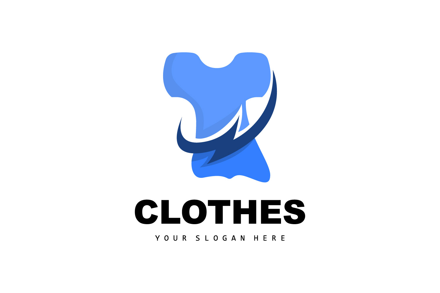 Clothing Logo Simple Style Shirt DesignV8