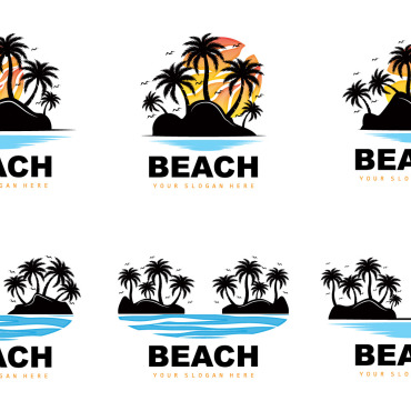 Sea Tree Logo Templates 405677