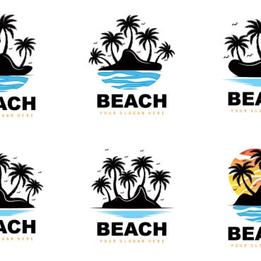 Sea Tree Logo Templates 405679