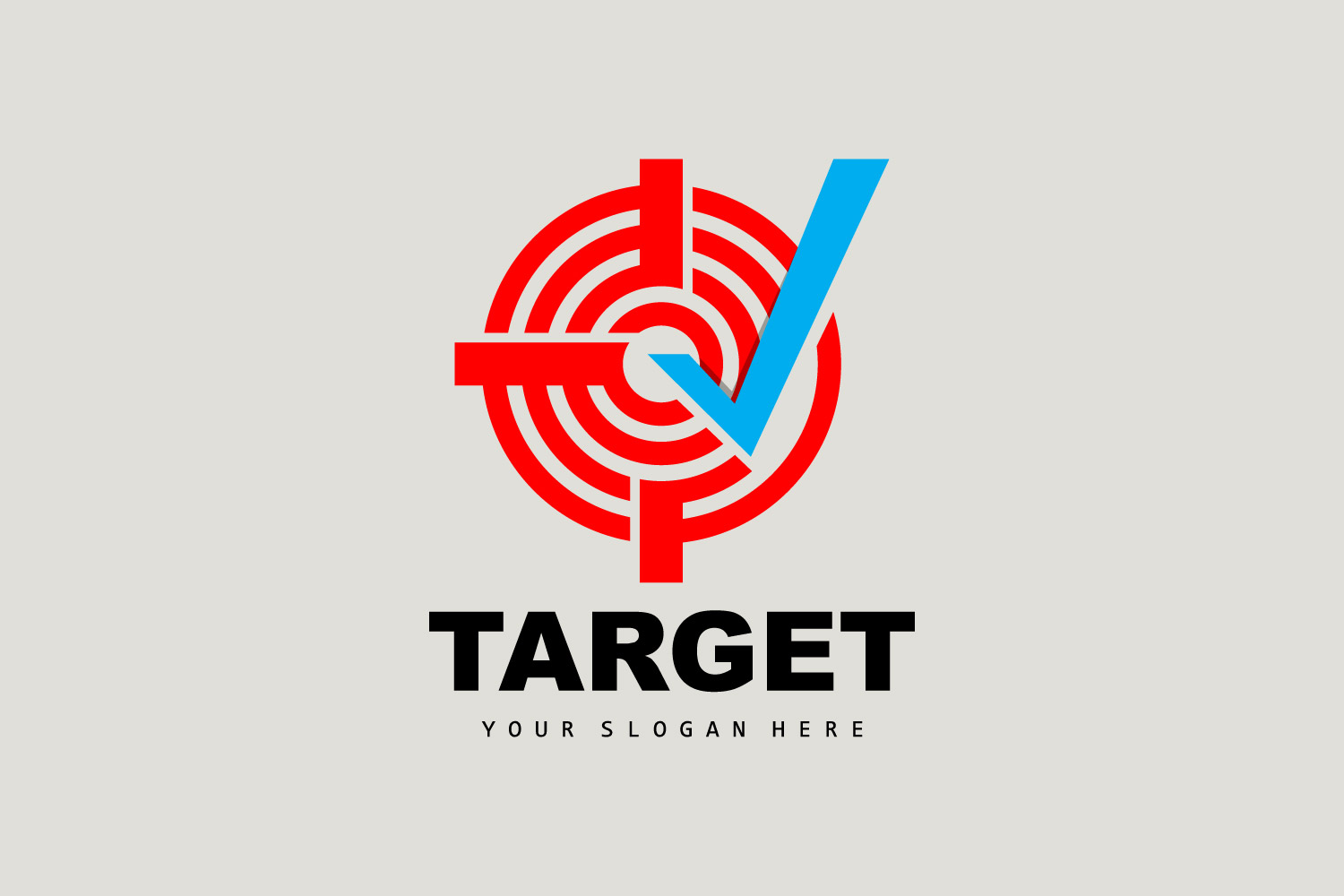 Target Logo Arrow Shooting DesignV3