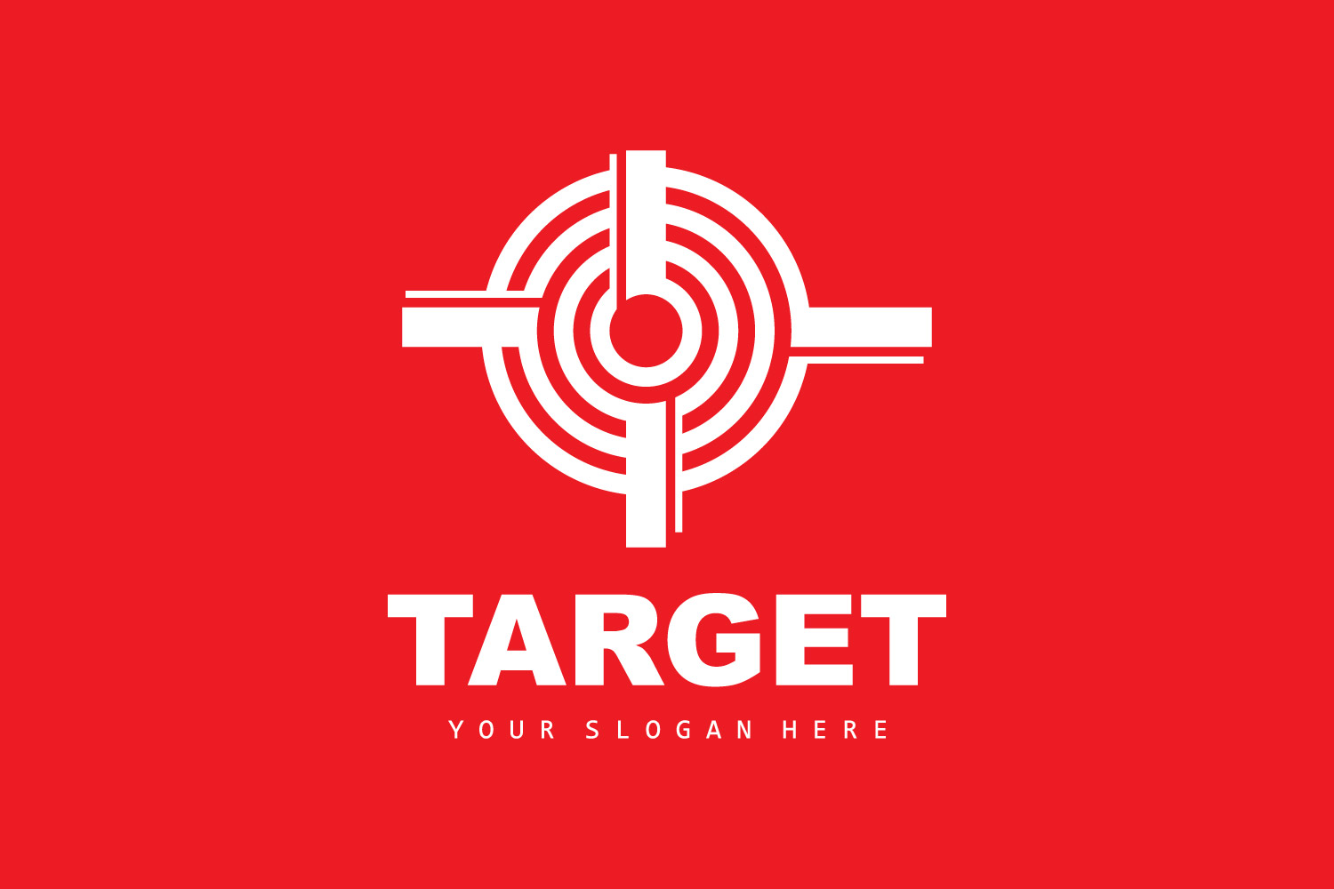 Target Logo Arrow Shooting DesignV8