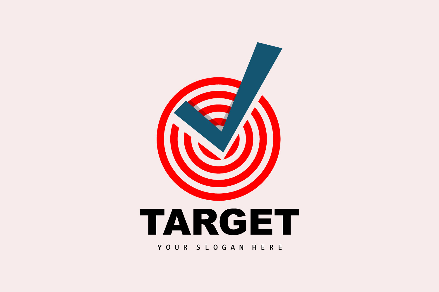 Target Logo Arrow Shooting DesignV10