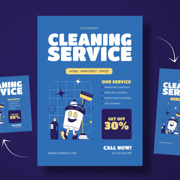 Cleaner Cleaning Corporate Identity 405811