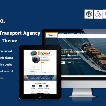Business Cargo WordPress Themes 405865