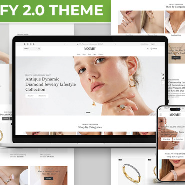 Bouquet Jewelry Shopify Themes 405871