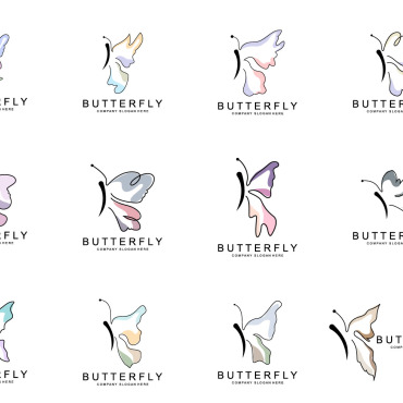 Butterfly Insect Logo Templates 405907