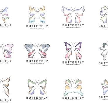 Butterfly Insect Logo Templates 405909
