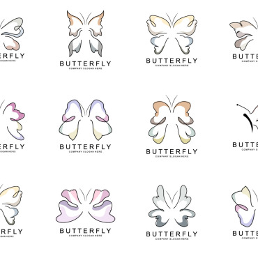 Butterfly Insect Logo Templates 405910