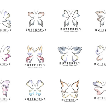 Butterfly Insect Logo Templates 405911