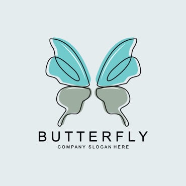 Butterfly Insect Logo Templates 405912