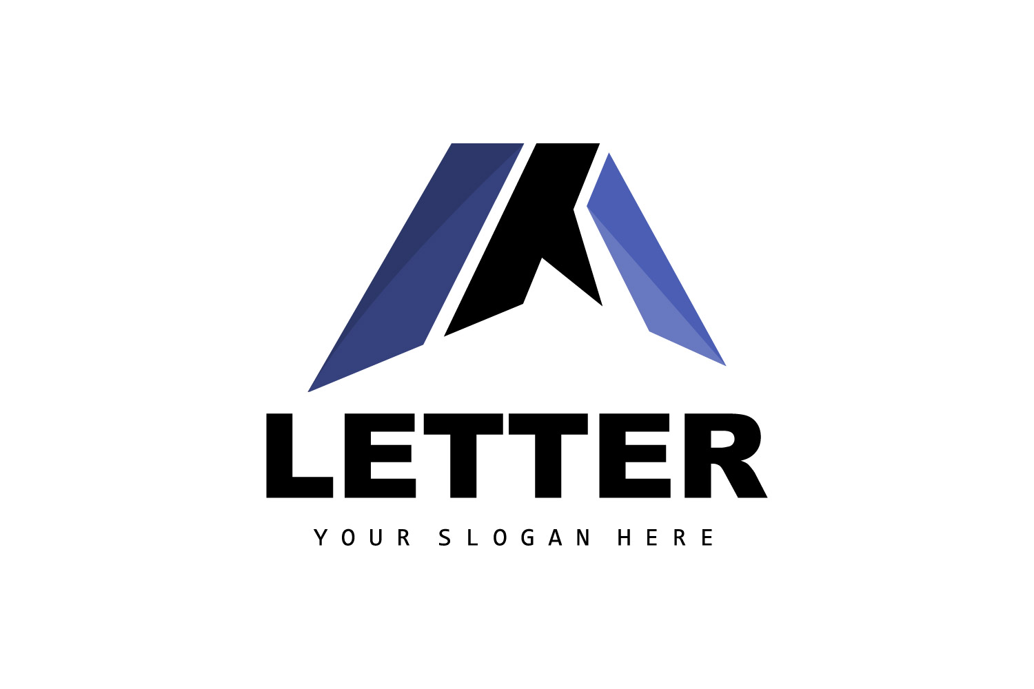 A Letter Logo Logotype Vector v3