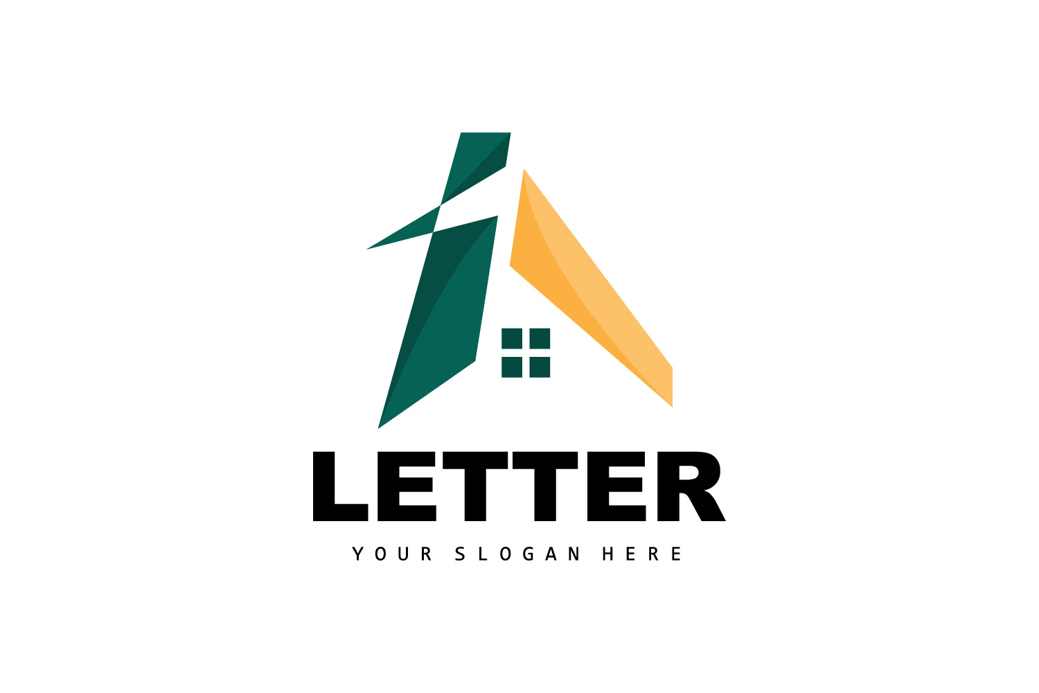 A Letter Logo Logotype Vector v10