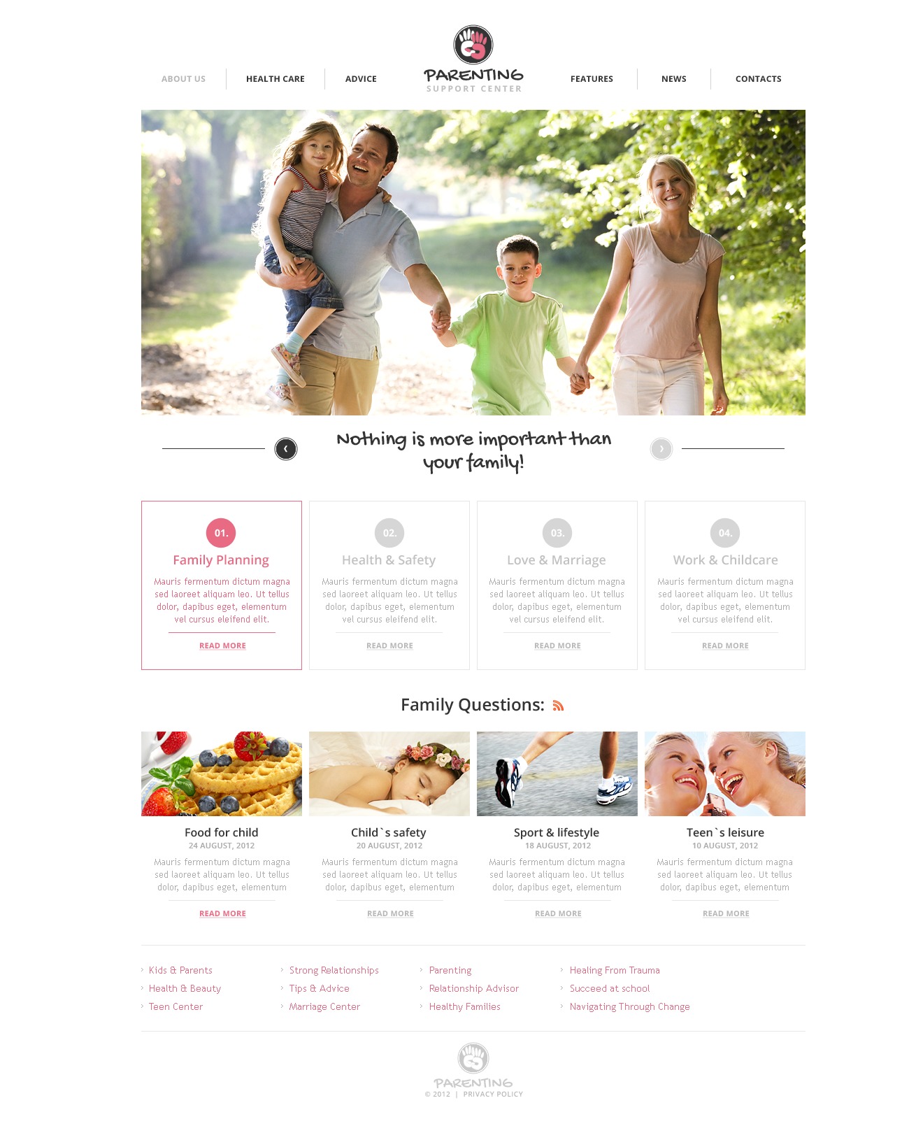 Family site. Дизайн страниц семейного сайта. Пример сайта семьи. Семейное шаблон. Семейное макет.