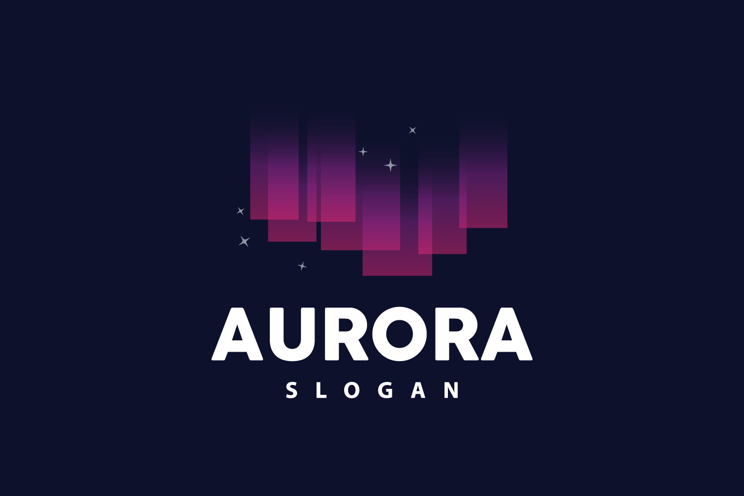 Aurora Light Wave Sky View LogoV1