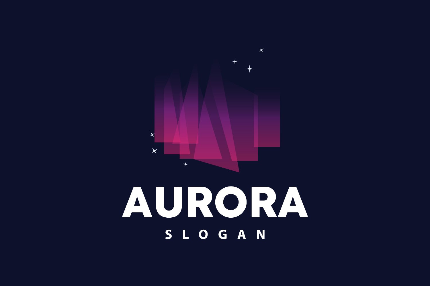 Aurora Light Wave Sky View LogoV4