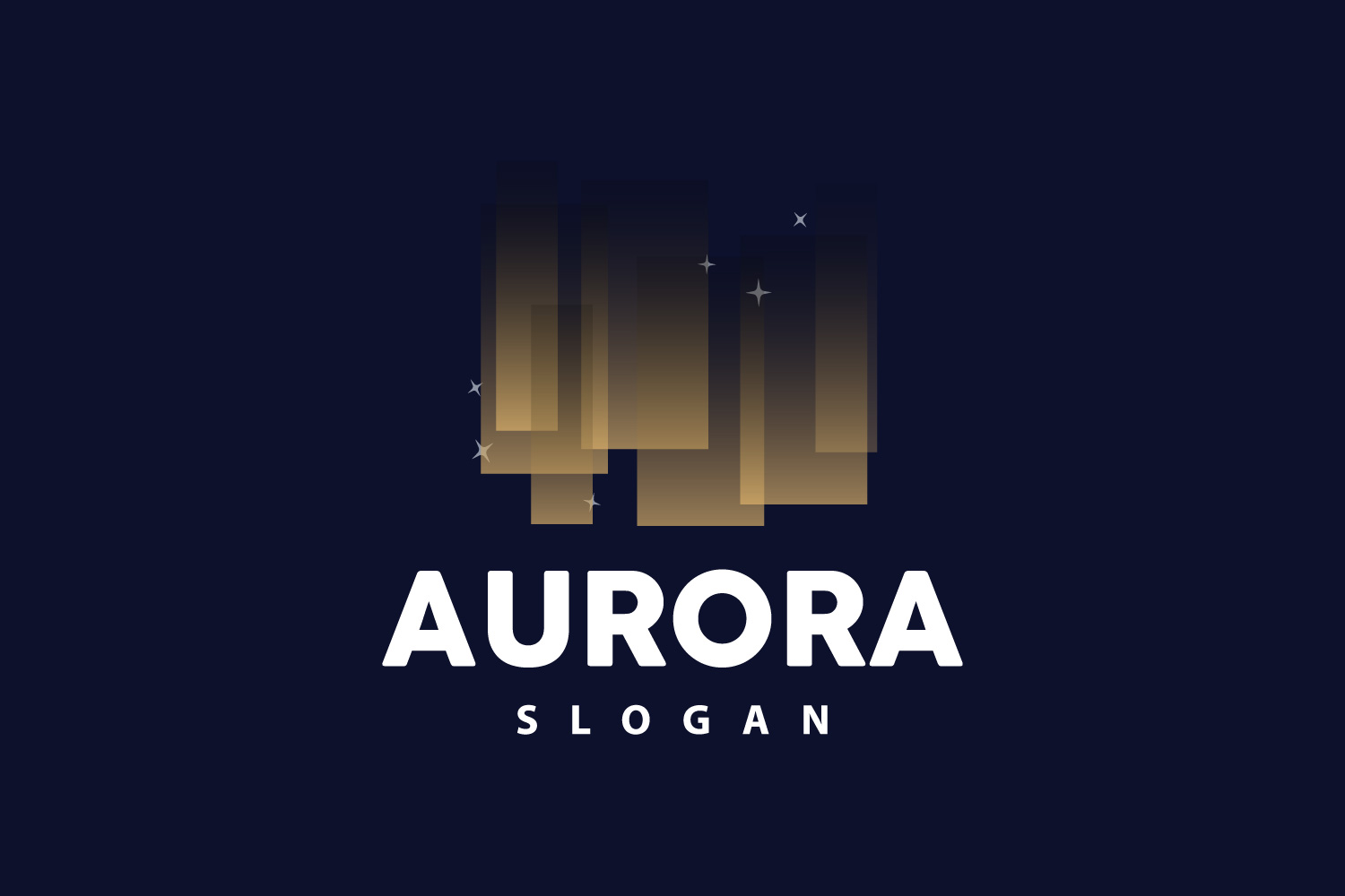Aurora Light Wave Sky View LogoV6