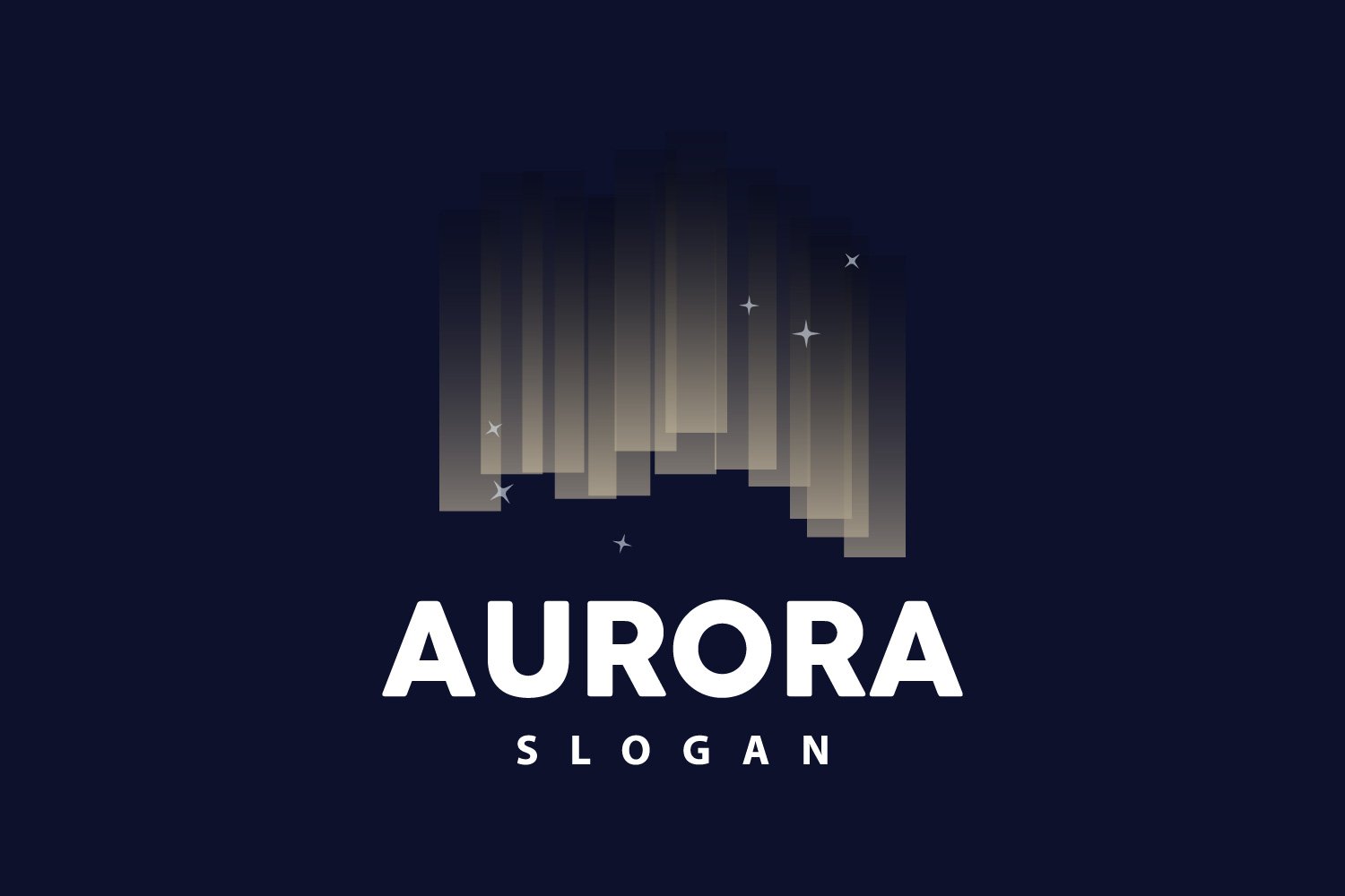 Aurora Light Wave Sky View LogoV15