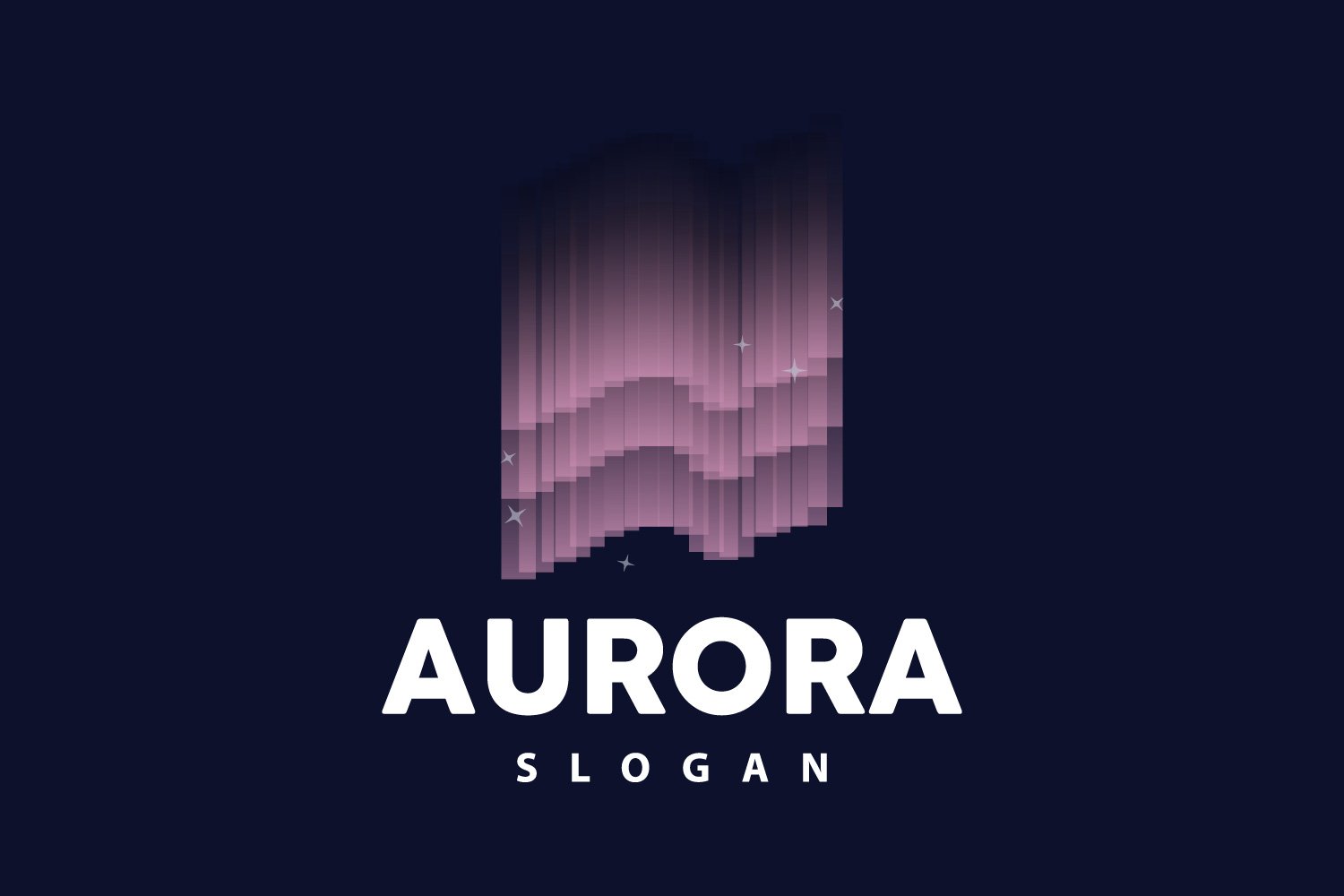 Aurora Light Wave Sky View LogoV17