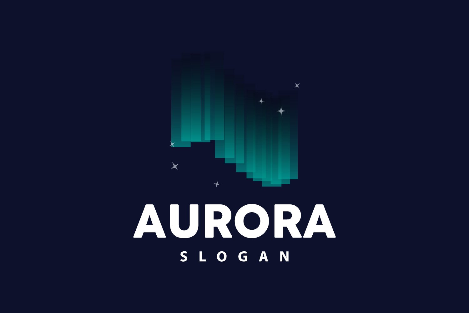 Aurora Light Wave Sky View LogoV18