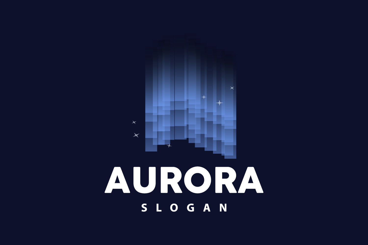Aurora Light Wave Sky View LogoV19