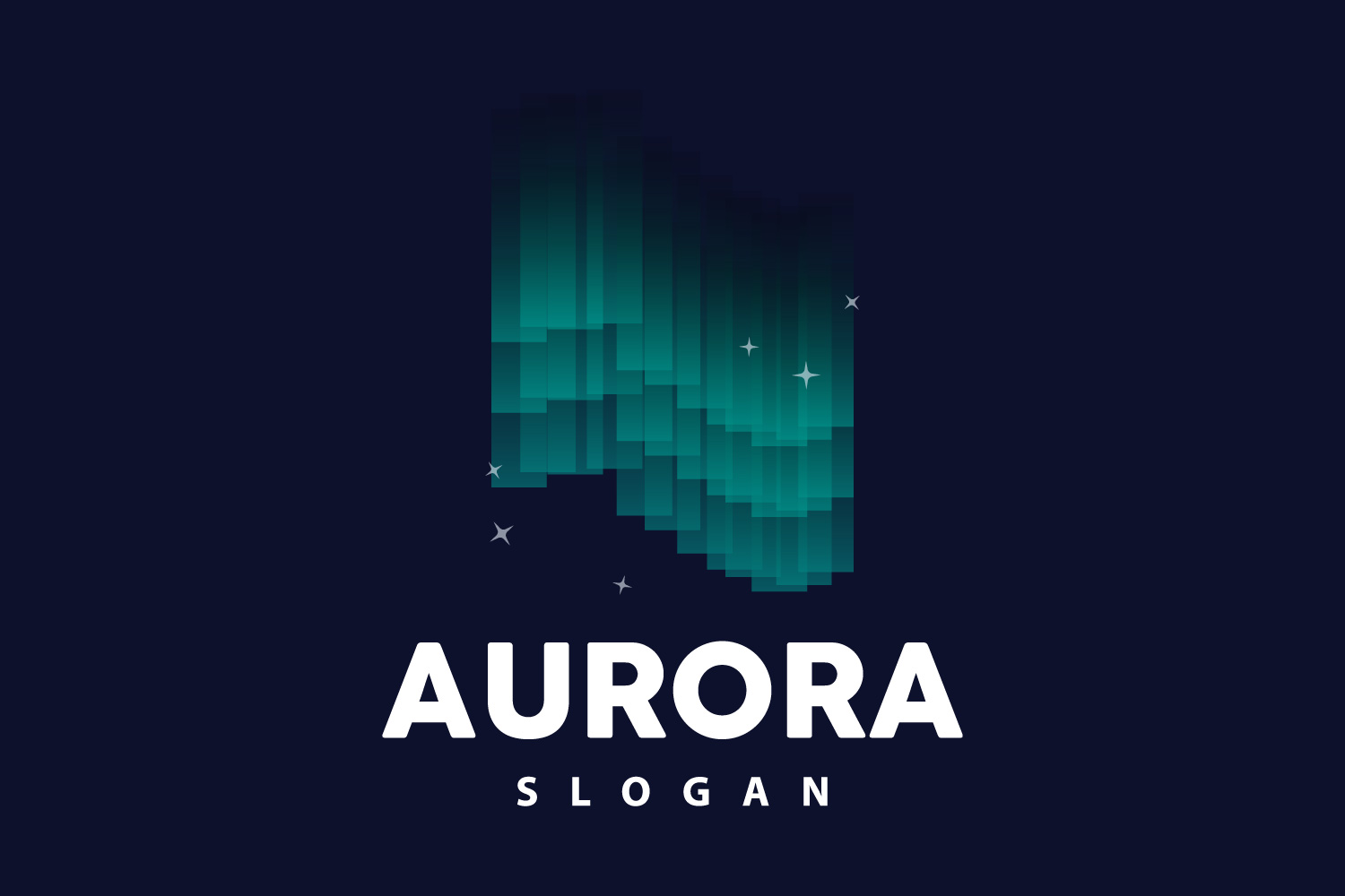 Aurora Light Wave Sky View LogoV21