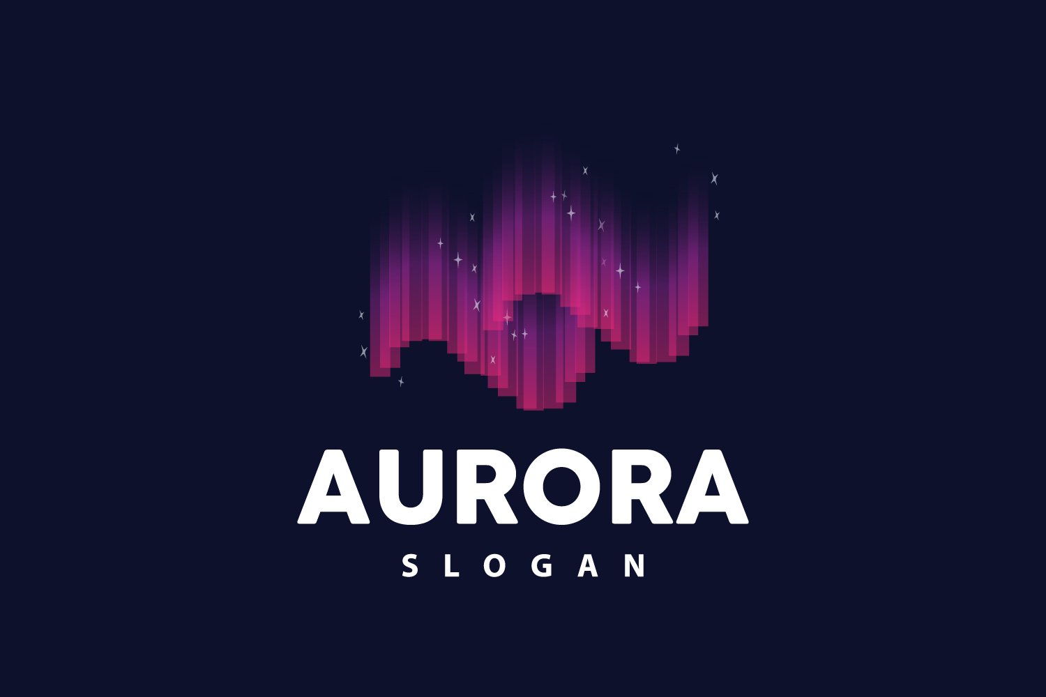 Aurora Light Wave Sky View LogoV26