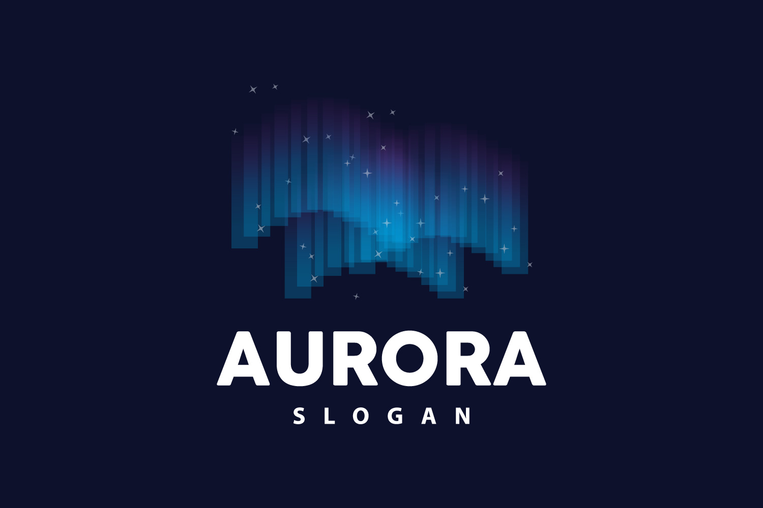 Aurora Light Wave Sky View LogoV25
