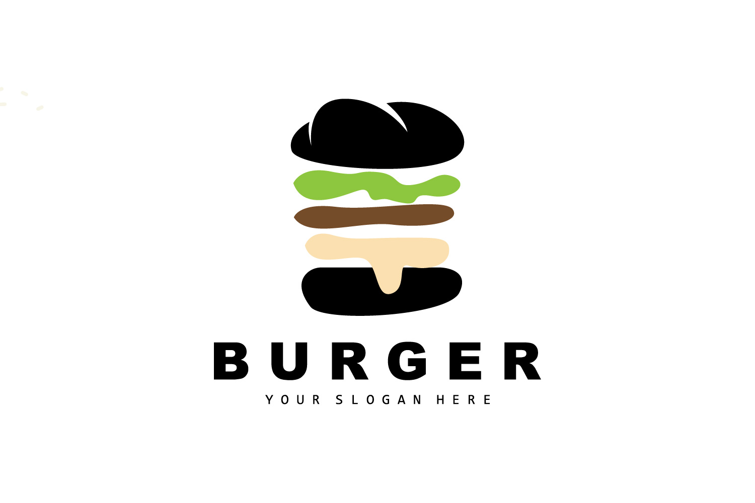 Burger Logo Fast Food DesignV7