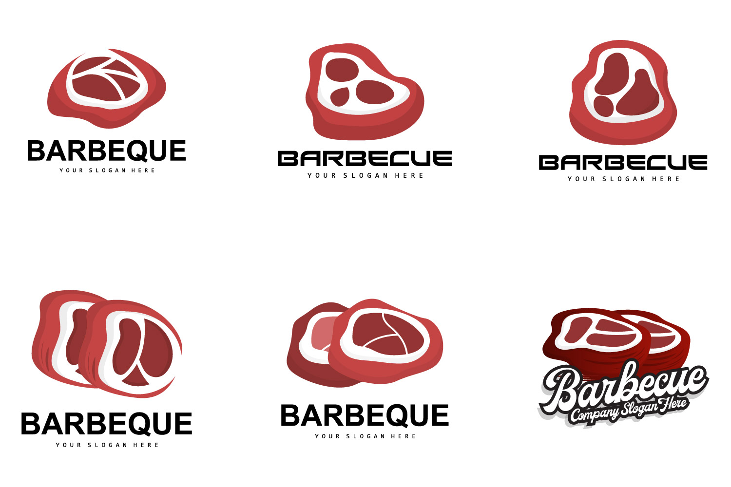 Barbeque Logo Hot Grill DesignV2