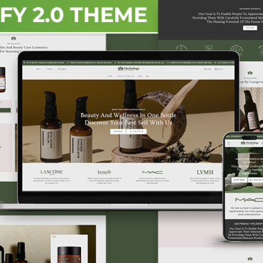 Beauty Cosmetic Shopify Themes 406227