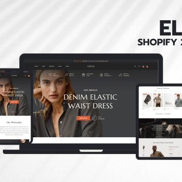 Clean Clothes Shopify Themes 406228