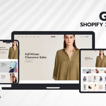 Clothes Clothing Shopify Themes 406231