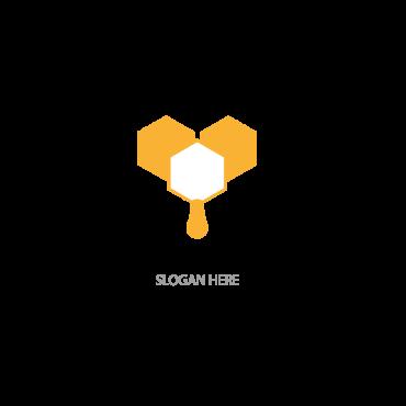 Honey Icon Logo Templates 406243