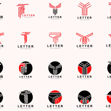 Letter T Logo Templates 406255