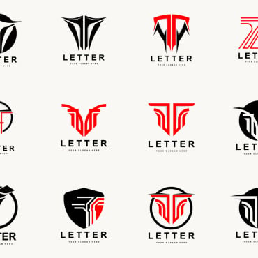 Letter T Logo Templates 406257