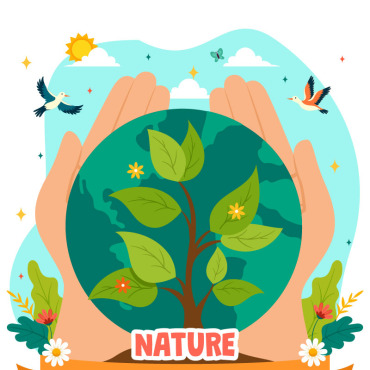 Conservation Day Illustrations Templates 406364
