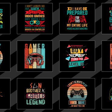 Console Game T-shirts 406674