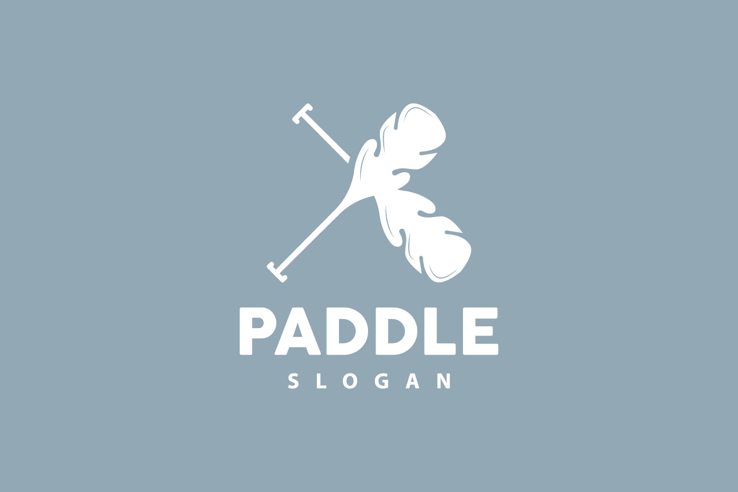 Paddle Logo Boat Design Vector Illustration DesignV5