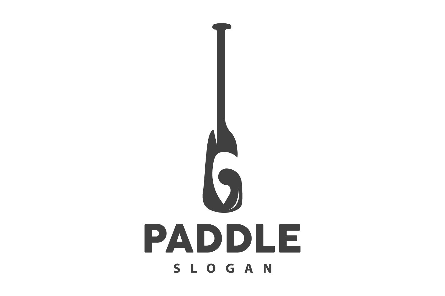 Paddle Logo Boat Design Vector Illustration DesignV16