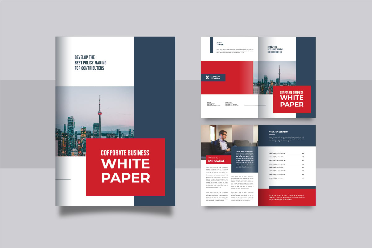 White Paper Template or Business White Paper