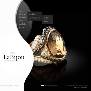 Brand Collections Responsive Website Templates 40764